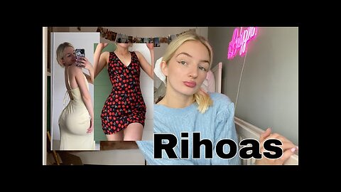 RIHOAS DRESS TRY ON HAUL #inrihoas