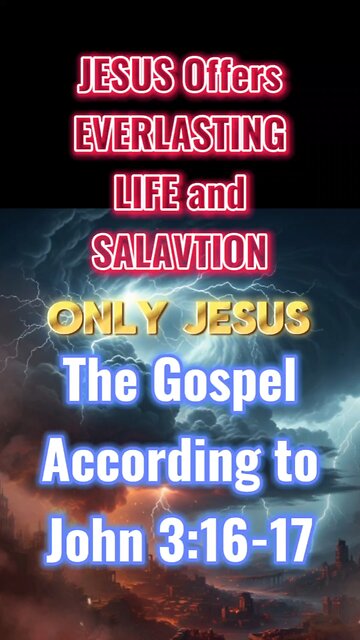 Jesus is the only way to be SAVED from the wrath of God, coming soon. #salvation #Jesus #Christ