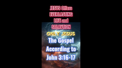Jesus is the only way to be SAVED from the wrath of God, coming soon. #salvation #Jesus #Christ