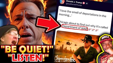 🚨"BE QUIET! LISTEN!!" President Trump ANNIHILATES NBC Journo CRYING Over "WAR WITH CHICAGO" Meme!