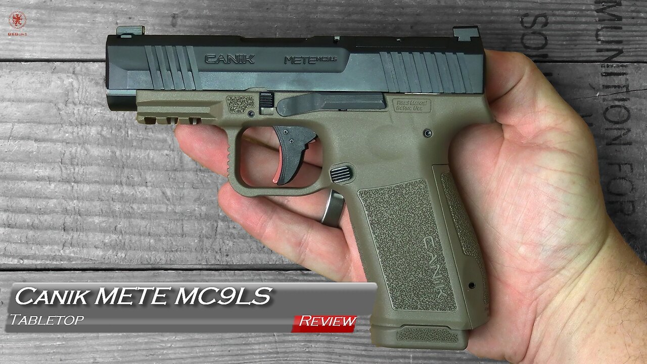 Canik METE MC9LS Tabletop Review and Field Strip