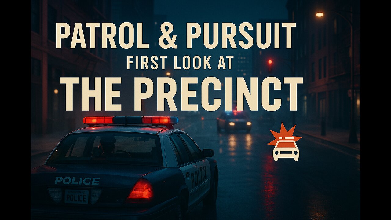 Patrol & Pursuit: First Look at The Precinct 🚓🔥