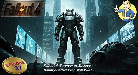 Fallout 4 Ep37: Survivor vs Enclave - Bounty Battle! Who Will Win? #fallout4 #fallout4playthrough