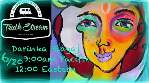 Painter Darinka Blagaj her artistic journey and artwork live 6/20 #449