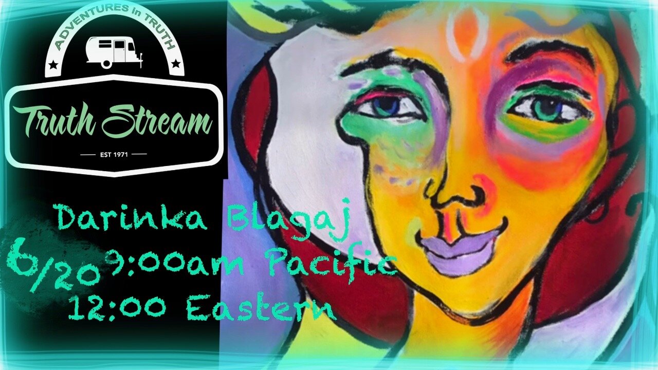 Painter Darinka Blagaj her artistic journey and artwork live 6/20 #449