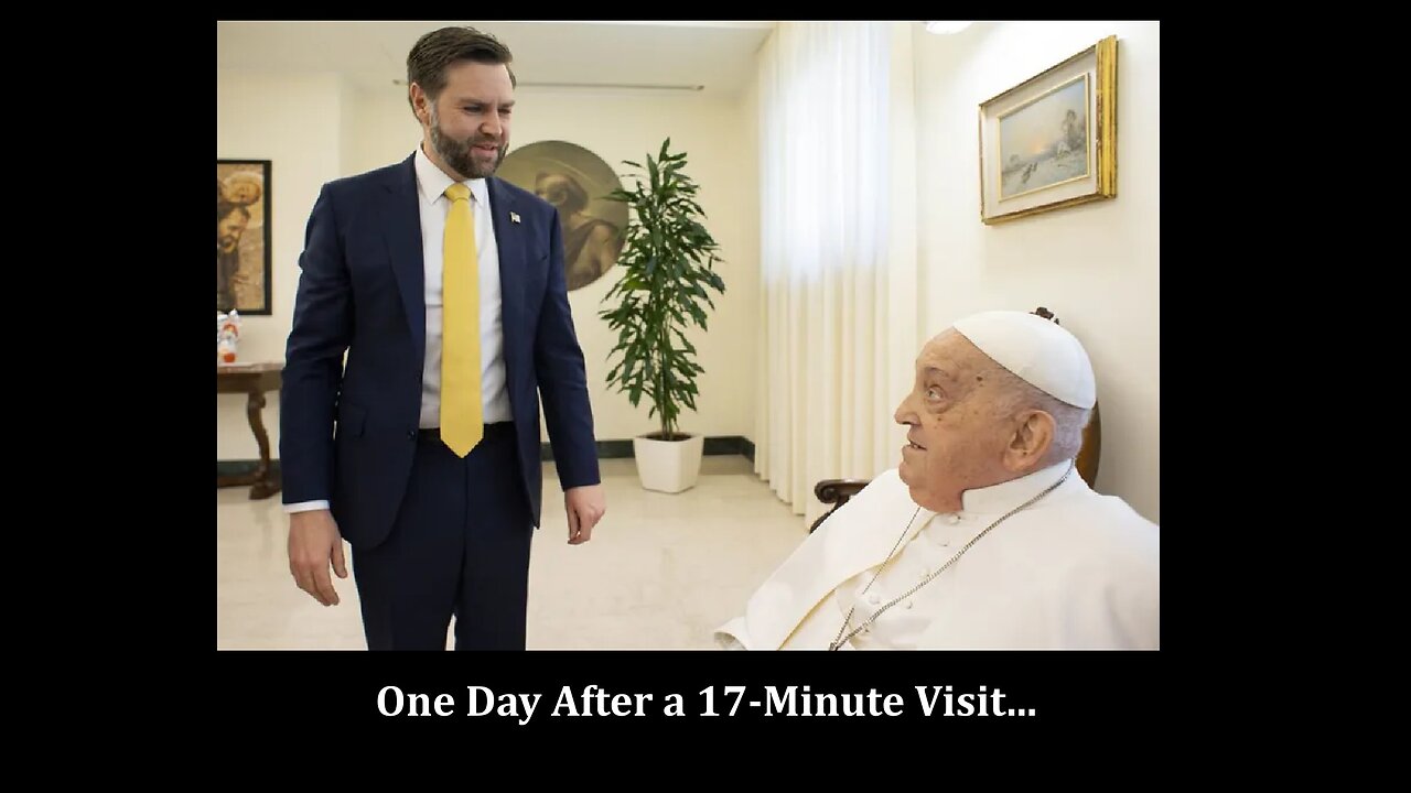 Pope's Death Announced