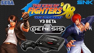KOF FOR SEGA GENESIS ???? Look at this demo!