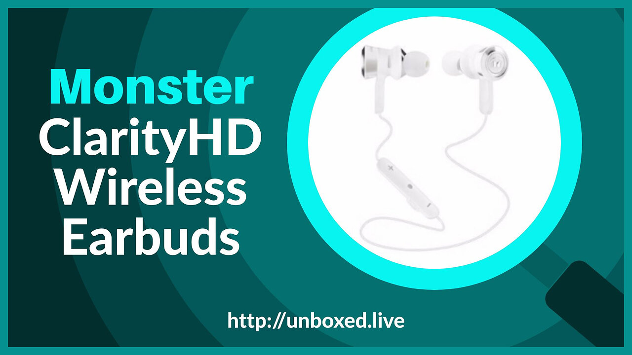 Monster ClarityHD Wireless Earbuds - PLUGHITZ Live Unboxed
