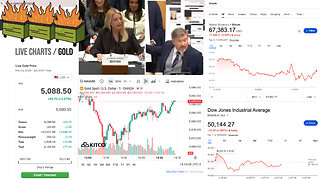 National Dumpster Fire Day?! + Bitcoin to 67,383.17? Gold to 5,088.50? Dow Jones to 50,144.27?