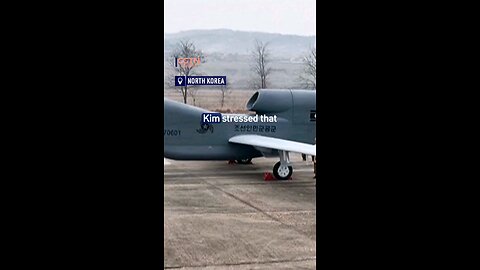 CGTN Europe DPRK's Kim Jong Un oversees test of Al suicide drones