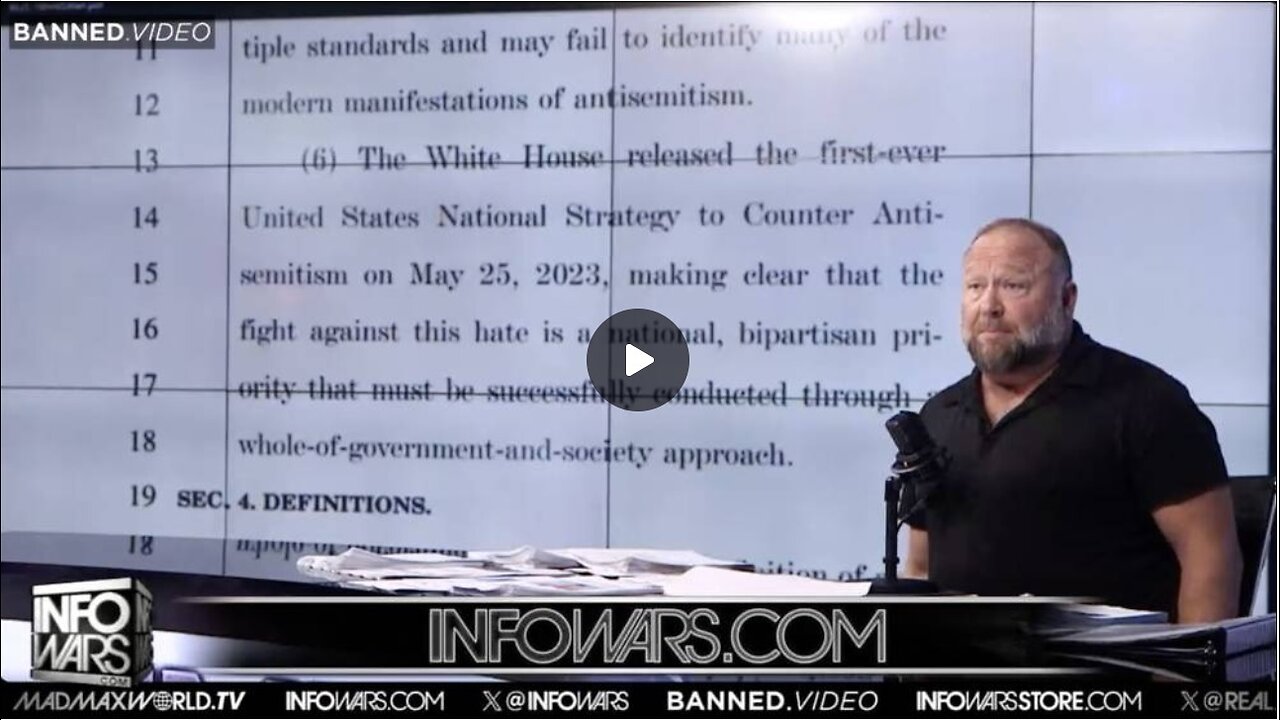 Alex Jones Predicted Attacks On Jewish Centers