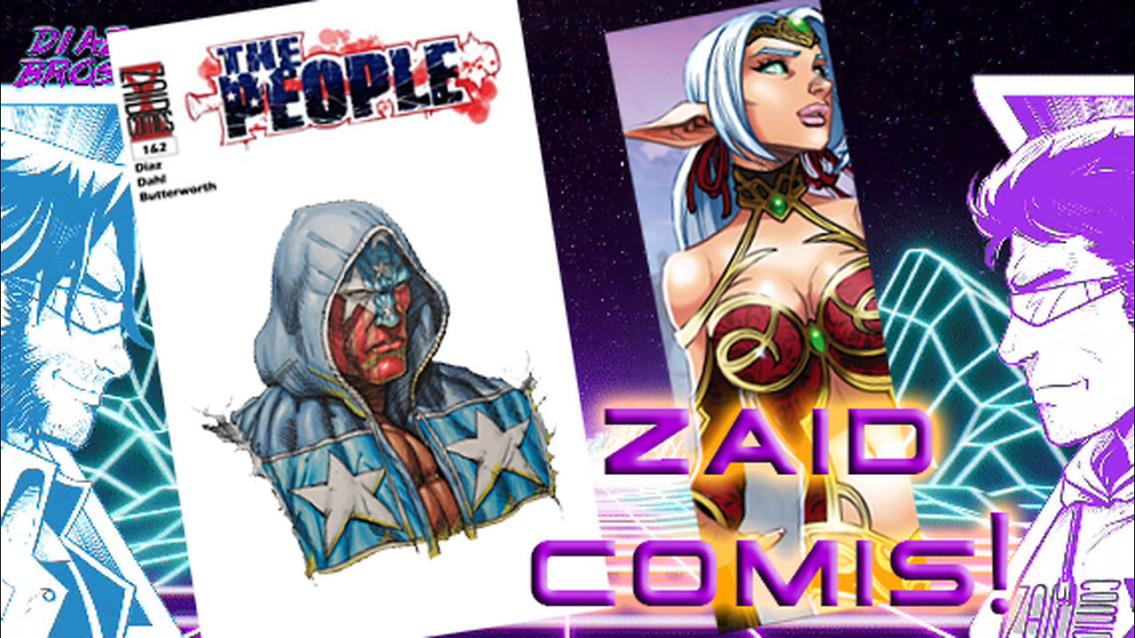 DIAZ BROS - NEW COMIC DROP! MAHVEL? + CHRIS FISK!