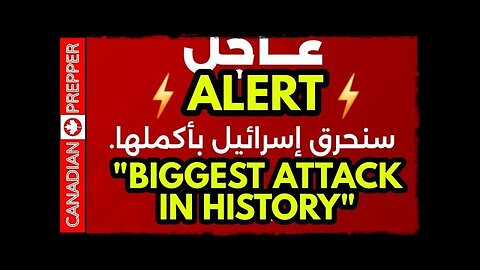 BREAKING: Iran Prepares Largest Attack "IN HISTORY", 4 F-35's shot down!? Trump Prepares for War.