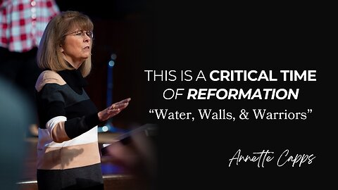 This is a Critical Time of Reformation