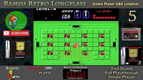 Legend of Zelda - Second Quest (GBA) | Classic NES Edition | Episode #5