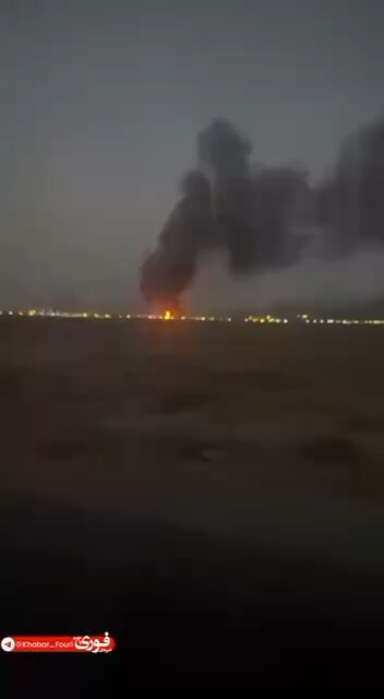 Irans nuclear enrichment facility on fire after Israeli strike