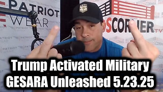 Nino Rodriguez & Laura Scharr SHOCKING 5.23.25: Trump Activated Military, GESARA Unleashed