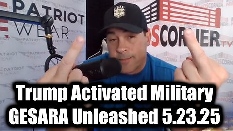 Nino Rodriguez & Laura Scharr SHOCKING 5.23.25: Trump Activated Military, GESARA Unleashed