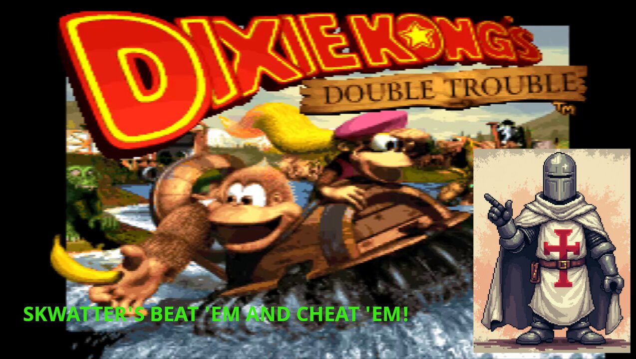 DONKEY KONG COUNTRY 3 - SNES - Skwatter's Beat 'em and Cheat 'em!