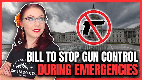 Bill To Stop Gun Control During Emergencies