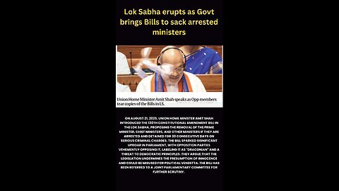 Lok sabha erupts as govt bring bills