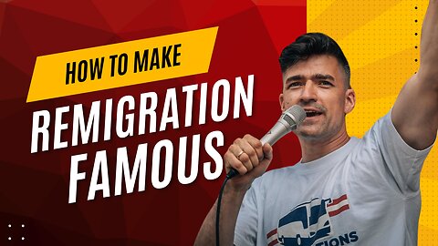 Popular Provocation for Remigration [Seminar in Gent]