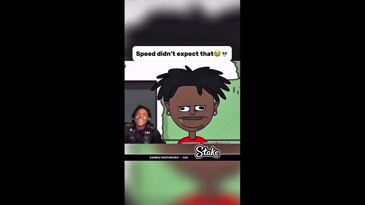 ishow speed accident in Animation reaction by ishowspeed