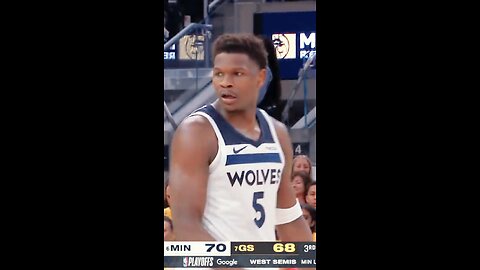 🚀 Anthony Edwards' Slick Decel on the And-1 Try! 😮‍💨🔥 | Clutch 2-Pointer