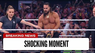 SETH ROLLINS JUST STUNNED EVERYONE