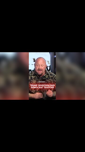Alex Jones: Trump (Pentagon) Investigating Democrats That Called For Rebellion Against Trump - 11/24/25
