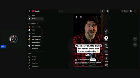 Mick Foley suffers from T.D.S.