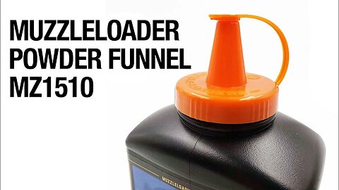 Muzzleloader Powder Funnel - Pyrodex & Blackhorn 209 Cans - MZ1510