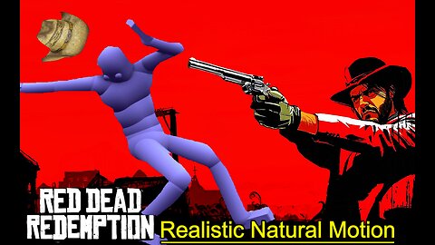 The MOST REALISTIC Ragdoll Physics Mod for Red Dead Redemption (Side-by-side comparison)