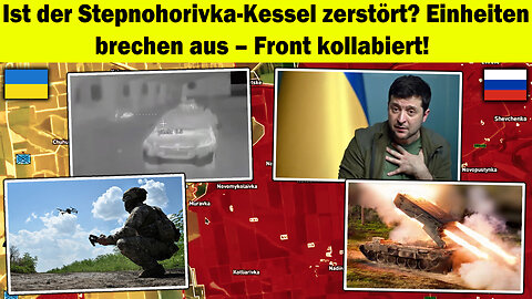 ⚠️Fällt der Kessel von Stepnohorivka? Saporischschja kollabiert & Truppen fliehen! 🔥 Ukraine Krieg