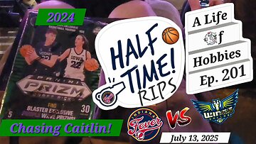 Half-Time Rips: Fever Vs. Wings, 2024 Prizm Draft Picks, Chasing Caitlin Clark e201