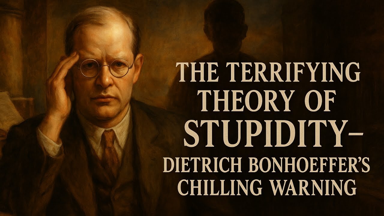 😵 Dietrich Bonhoeffer’s Dangerous and Terrifying Theory of Human Stupidity