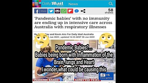 "Crisis in Australia Caused by Babies Born with VAIDS Post-Vaccination (2022-07-04)"