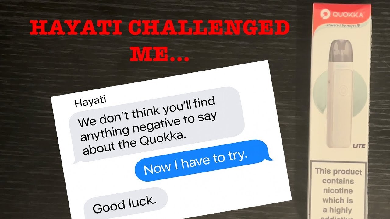 Hayati’s Quokka Lite isn’t even out yet… they said it’s perfect… Let’s find out!