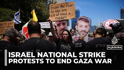 Israelis hold nationwide protest to end Gaza war, ‘bring back the hostages’