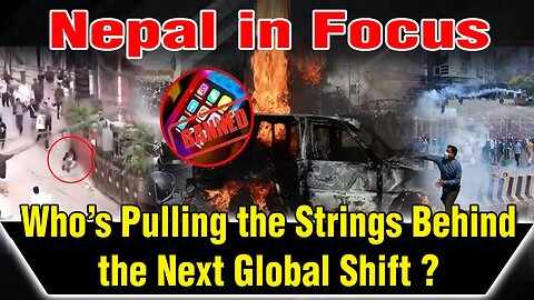 Live : 12-09-25 | Nepal in Focus: Who’s Pulling the Strings Behind the Next Global Shift ?