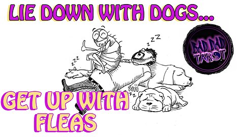 LIE DOWN WITH THE DOGS and YOU GET UP WITH FLEAS | COLLECTIVE READING (RELOADED) #tarot #collective