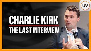 Charlie Kirk’s Final Interview: Faith, God & the America First Fight Lives On | on UVueTV