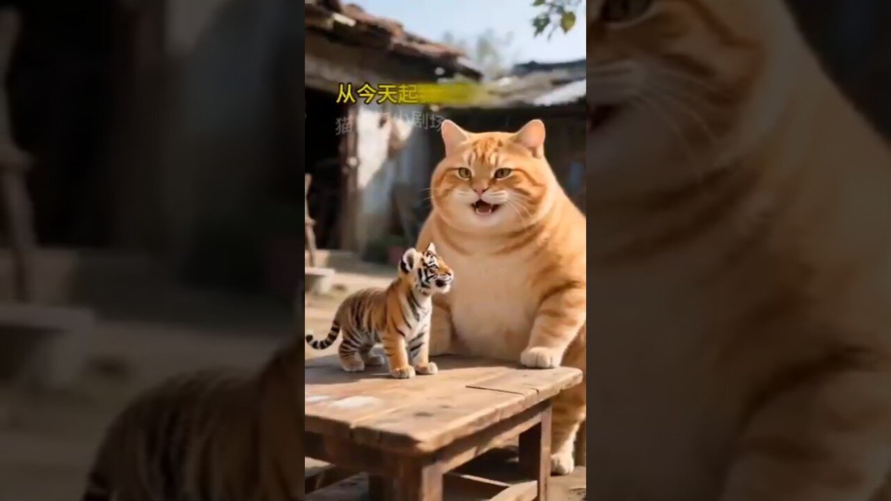 Cat Ai Animated video Cat Funny Video