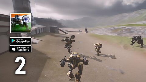 War Robots Multiplayer Battles Gameplay Walkthrough Part 2 (iOS, Android) | War Robots