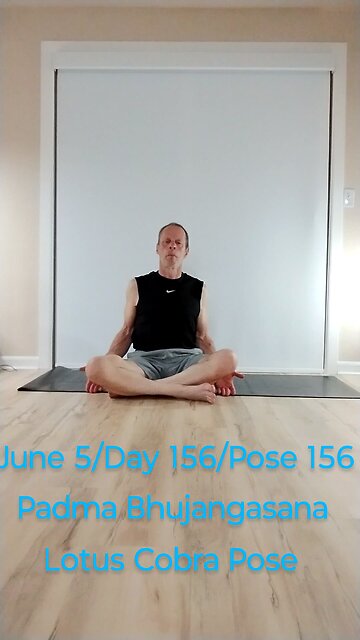 Padma Bhujangasana / Lotus Cobra Pose