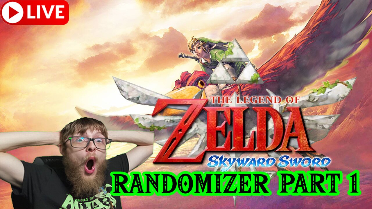 🔴 Zelda Skyward Sword Randomizer! Part 1! IN 1440p!