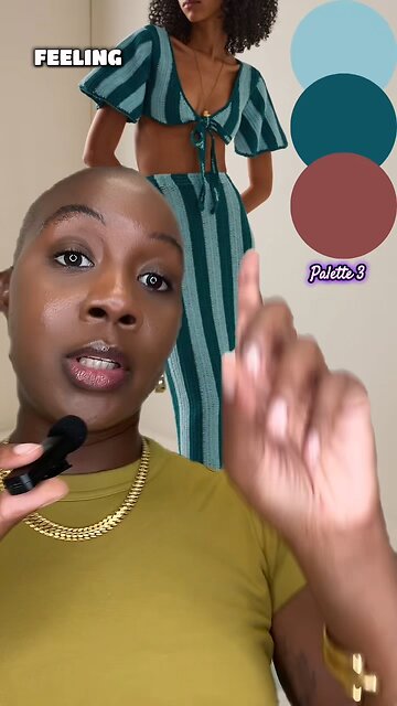 Palette 3 for this turquoise color combo by Mikara Reid || MIIEN Consultancy