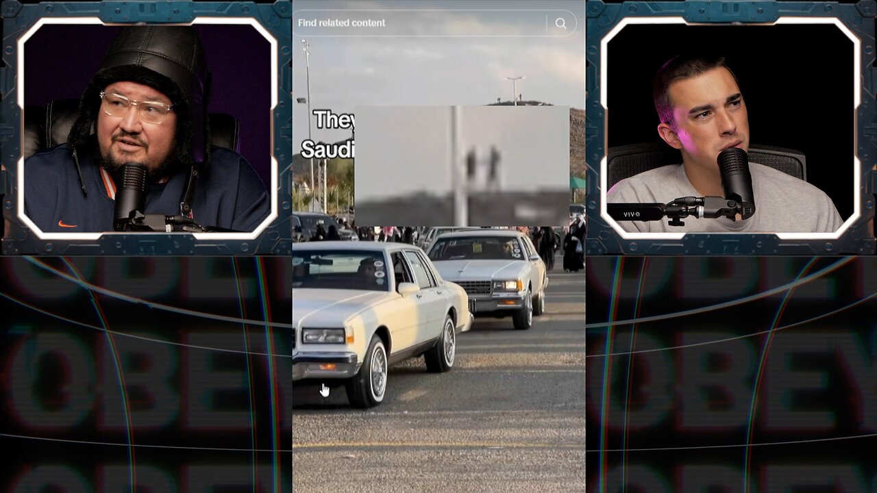 ⚠️GIANTS Recorded on Hill in SAUDI ARABIA at Car Show⚠️