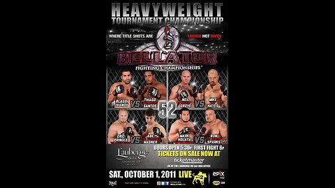 Bellator FC 52 - Oct 01 2011 - L'Auberge du Lac Casino and Resort, Lake Charles, LA