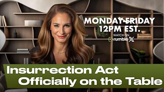 MORNINGS WITH MEL K - Insurrection Act Officially on the Table 1-07-26